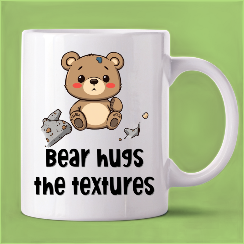 Bear's Industrial Textures Appreciation Mug