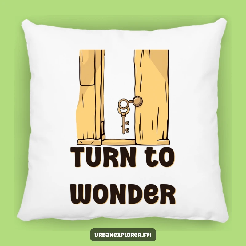 Soft Funny Key Door Pillow: Unlock Comfort with Whimsical Charm!