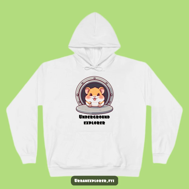 Funny Hamster Secret Hoodie: Cozy Up with This Hilarious Discovery Gift!