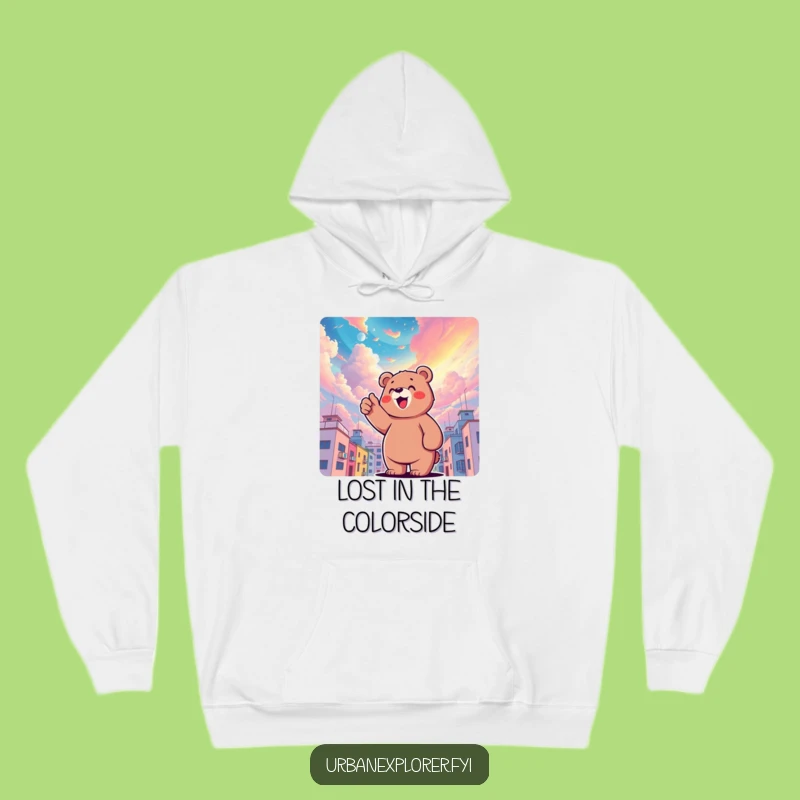Funny Bear Sky Hoodie: Cozy Gear for Celestial Gazers