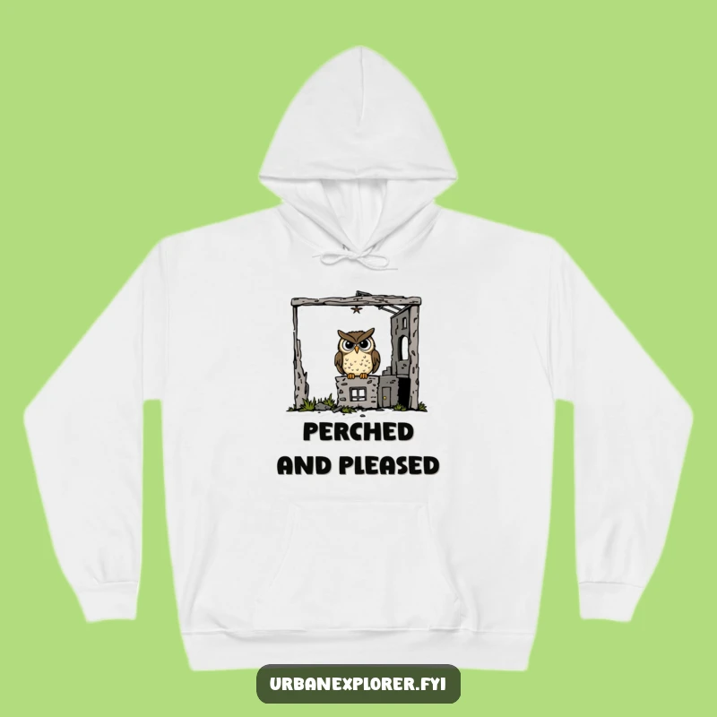 Cozy Funny Goofy Owl Hoodie: Stay Warm and Whimsical This Season!