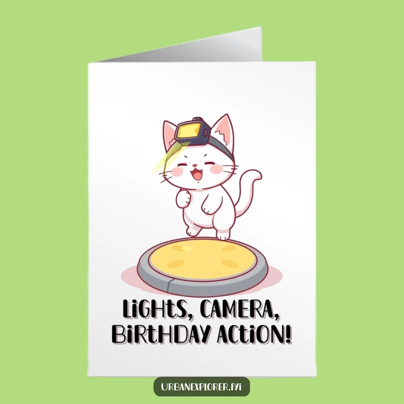 Free Printable Kitten Birthday Card - Hilarious Downloadable Gift for Cat Lovers