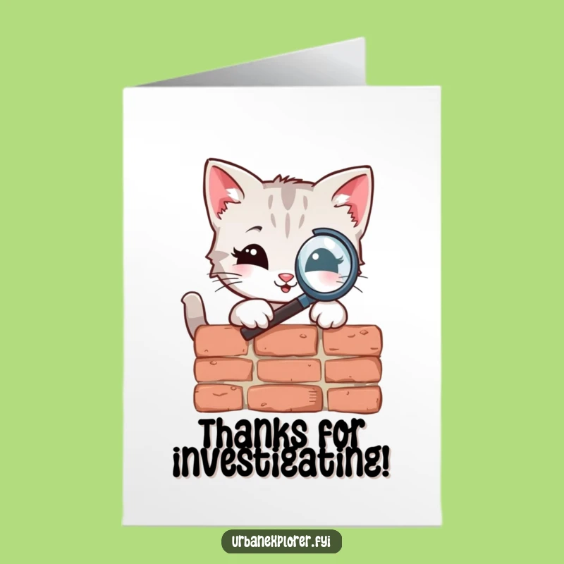 Free Printable Kitten Thank You Card: Grateful Discovery for Your Kindest Actions