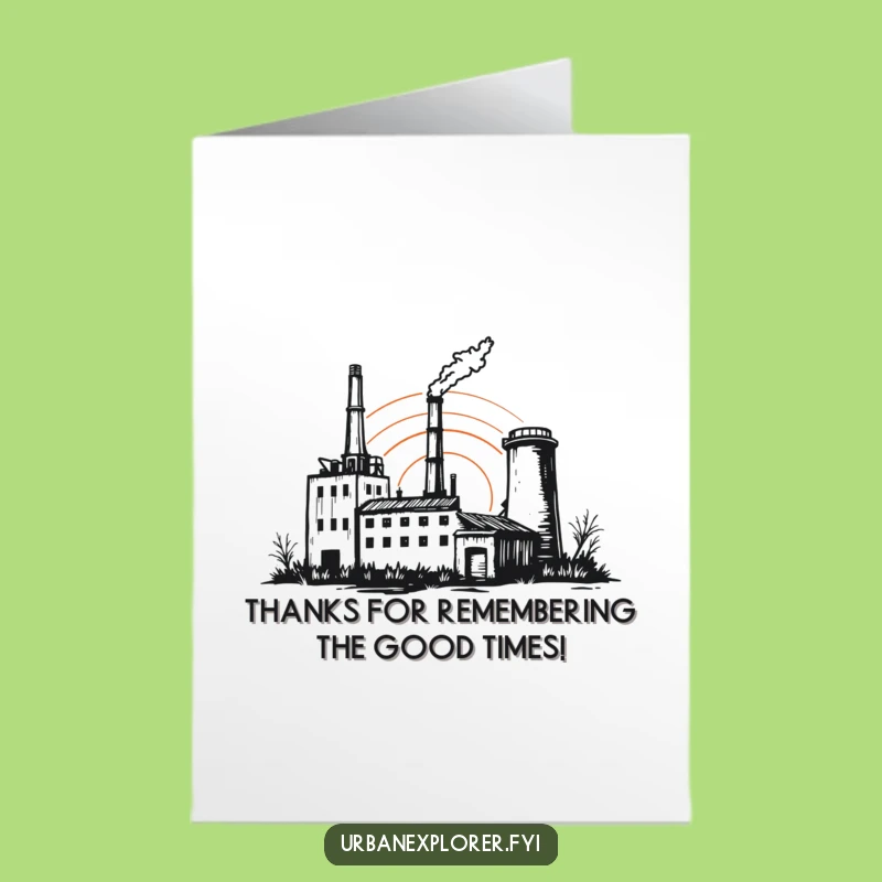 Free Printable Factory Thank You Card: Sunset Gratitude for Enduring Support!