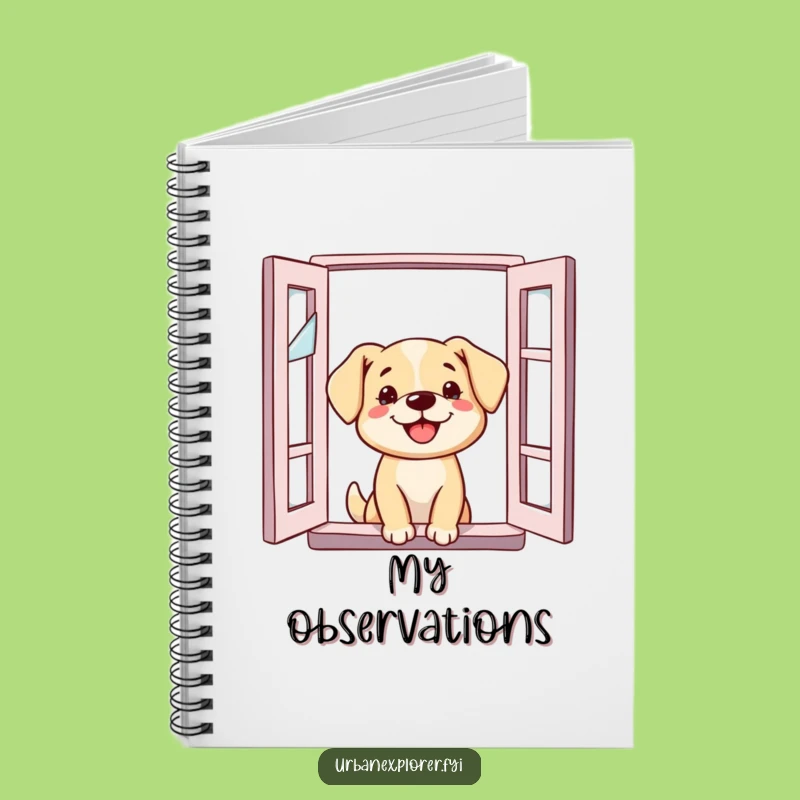 Funny Dog Curiosity Notebook: Document Your Discoveries with This Hilarious Gift!