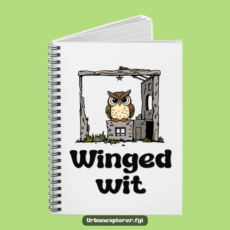 Funny Goofy Owl Notebook: Jot Down Ideas with Hilarious Flair!