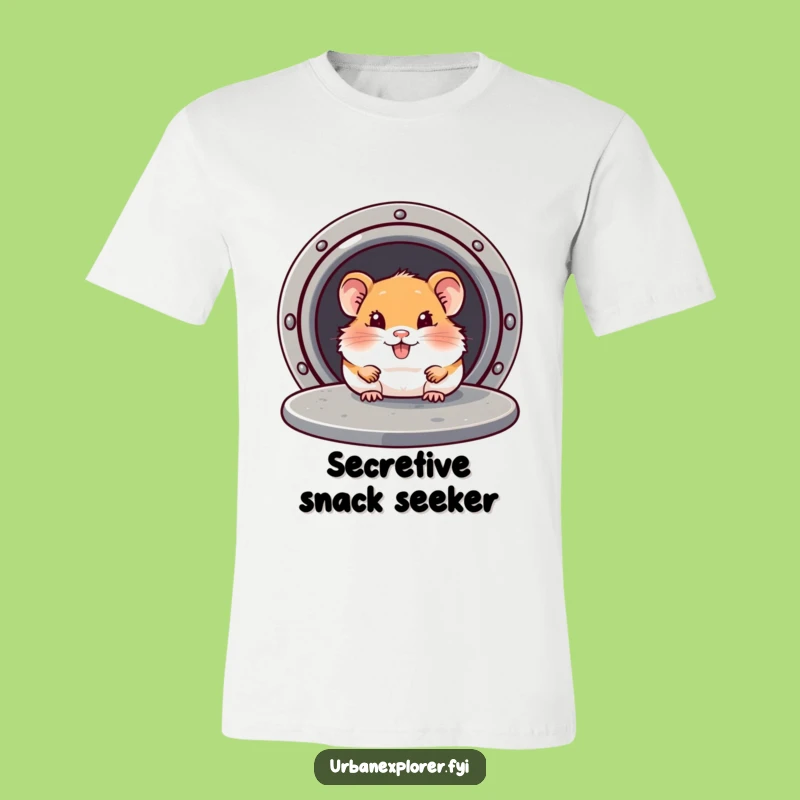 Funny Hamster Underground T-Shirt: Hilarious Discovery Tee, Perfect Funny Gift!